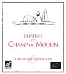 Château du Champ du Moulin - Bordeaux supérieur – - Rouge - 2018