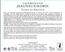 Champagne Jeaunaux-Robin - Jeaunaux Robin - Extra Brut Eclats de meulière - Pétillant
