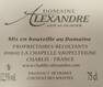 DOMAINE ALEXANDRE - CHABLIS VIEILLES VIGNES - Blanc - 2021