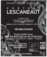 Château Lescaneaut - Expression Merlot - Rouge - 2014
