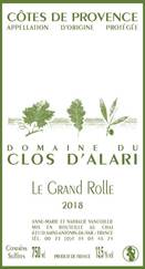 Domaine du Clos d'Alari - Le Grand Rolle - Blanc