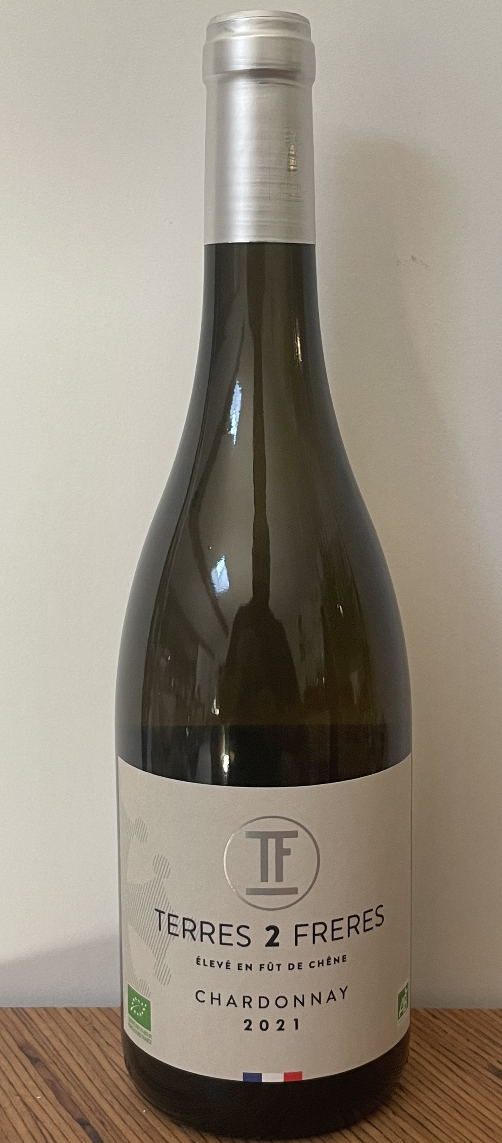 terres 2 freres, CHARDONNAY ÉLEVÉ EN FÛT