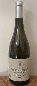 terres 2 freres - CHARDONNAY ÉLEVÉ EN FÛT - Blanc - 2021