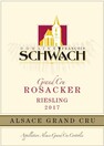 Domaine François Schwach - PREMIUM Riesling Grand Cru ROSACKER - Blanc - 2017