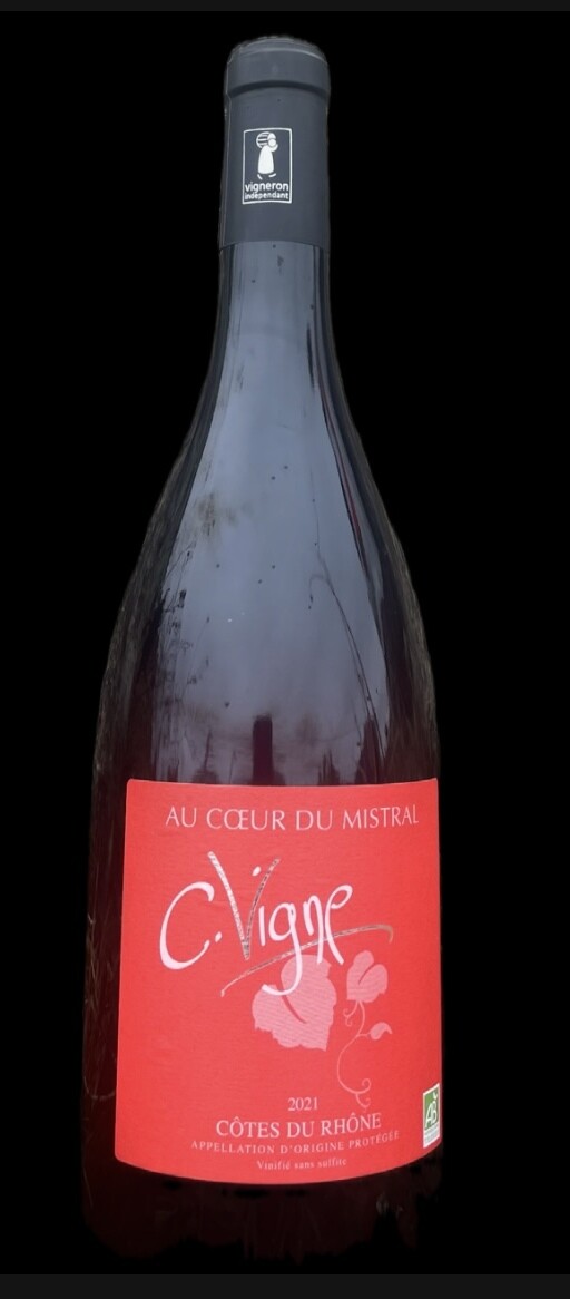 Au Coeur du Mistral AOP Côtes du Rhône