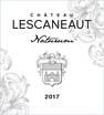Château Lescaneaut - NATURUM sans soufre ajouté - Rouge - 2017