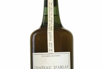 Vieille bouteille du Château d'Arlay