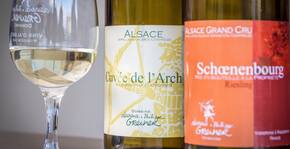 Dégustation vins d'Alsace Bio Domaine Greiner Riesling Schoenenbourg et Cuvée de l'Archer